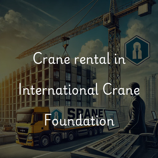 Crane rental in International Crane Foundation