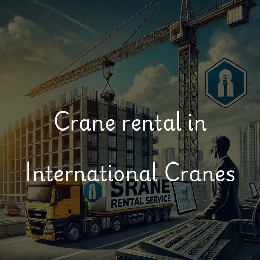 Crane rental in International Cranes