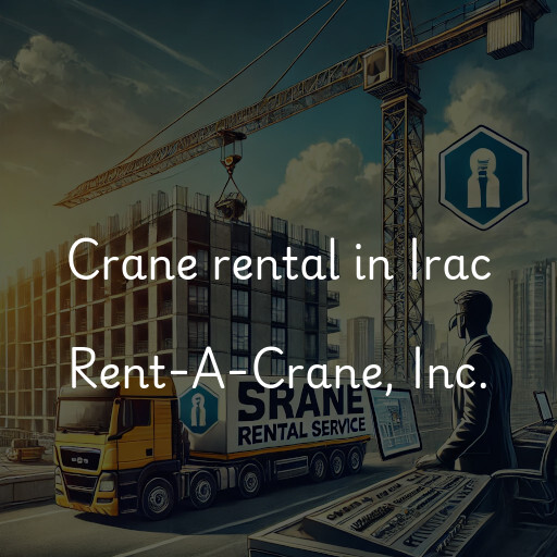 Crane rental in Irac Rent-A-Crane, Inc.