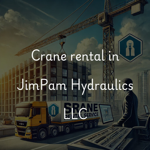 Crane rental in JimPam Hydraulics LLC