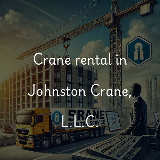 Crane rental in Johnston Crane, L.L.C.