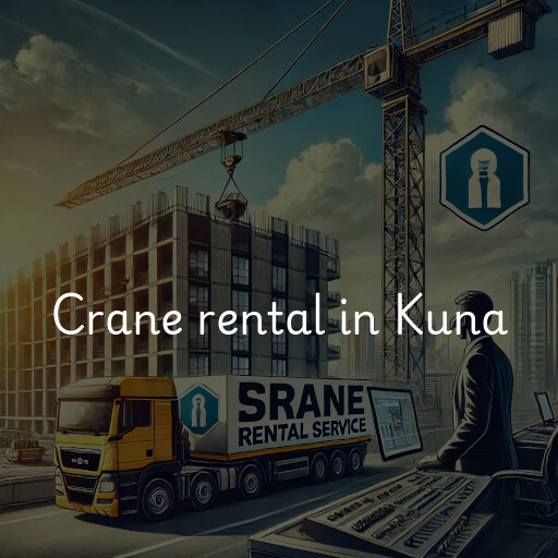 Crane rental in Kuna