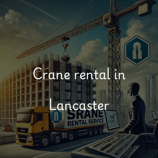 Crane rental in Lancaster