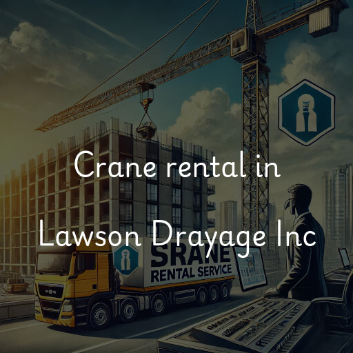 Crane rental in Lawson Drayage Inc