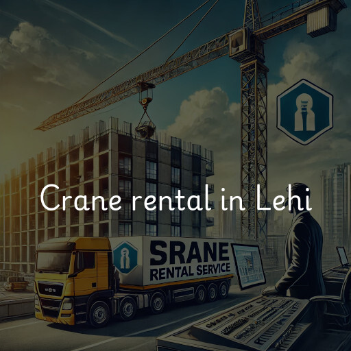 Crane rental in Lehi