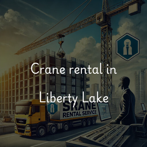 Crane rental in Liberty Lake