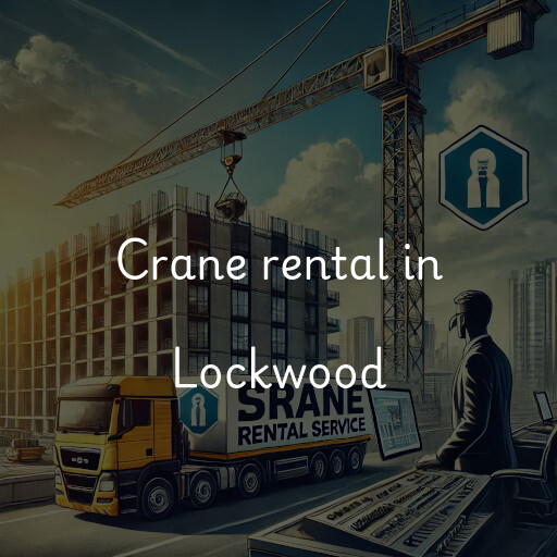 Crane rental in Lockwood