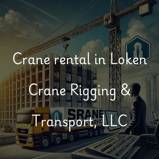 Crane rental in Loken Crane Rigging & Transport, LLC