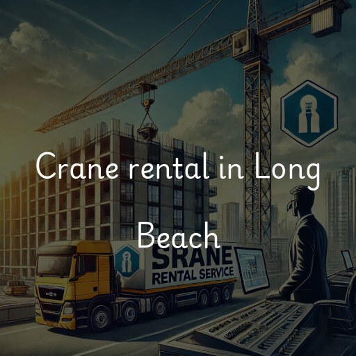 Crane rental in Long Beach