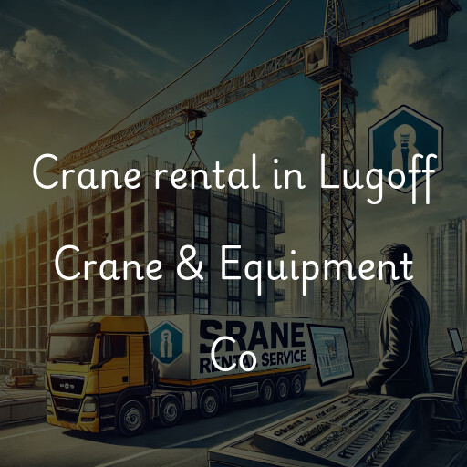 Crane rental in Lugoff Crane & Equipment Co