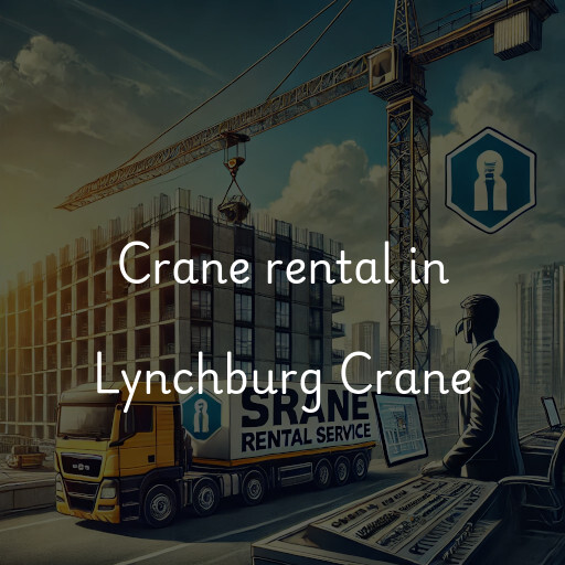 Crane rental in Lynchburg Crane