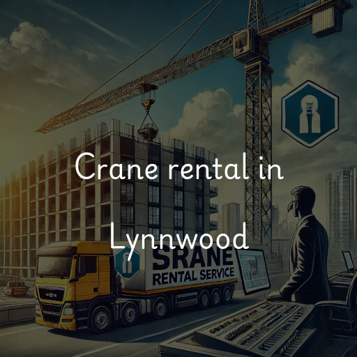 Crane rental in Lynnwood