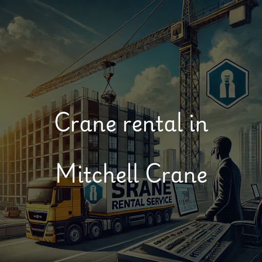 Crane rental in Mitchell Crane