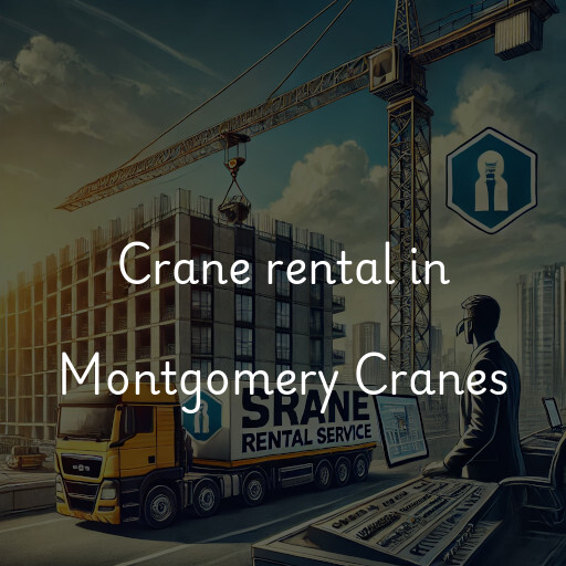 Crane rental in Montgomery Cranes