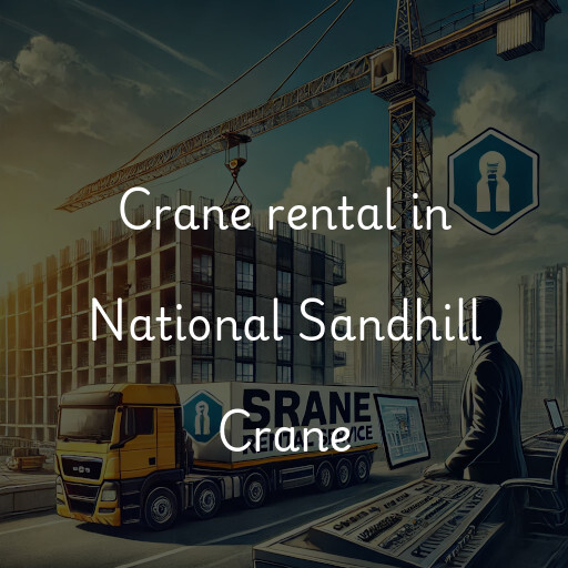 Crane rental in National Sandhill Crane