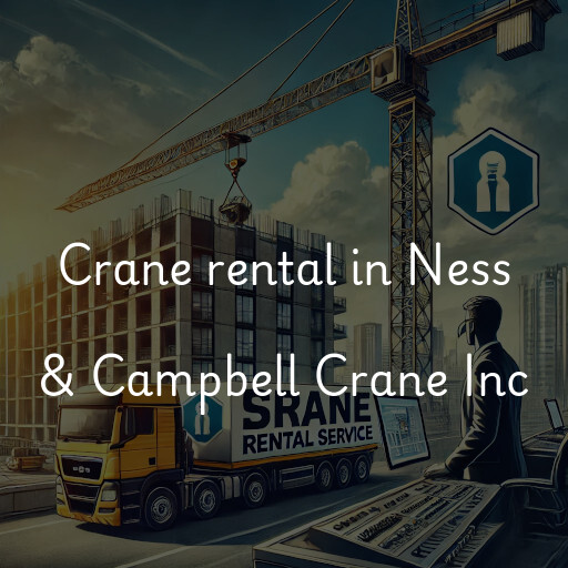 Crane rental in Ness & Campbell Crane Inc