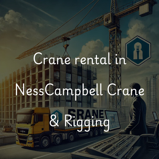 Crane rental in NessCampbell Crane & Rigging