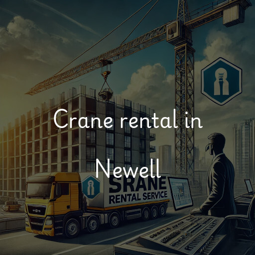 Crane rental in Newell