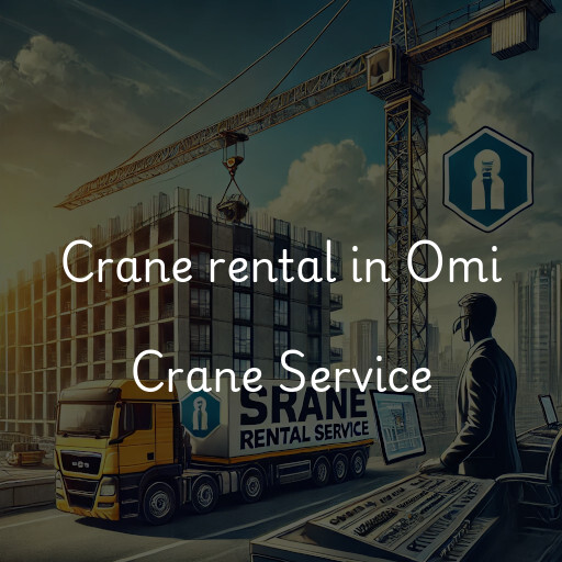 Crane rental in Omi Crane Service