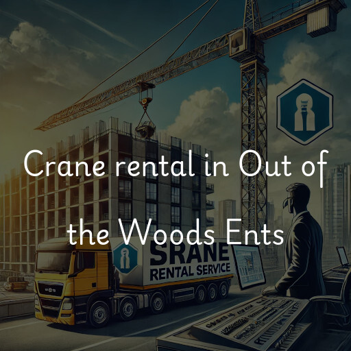 Crane rental in Out of the Woods Ents