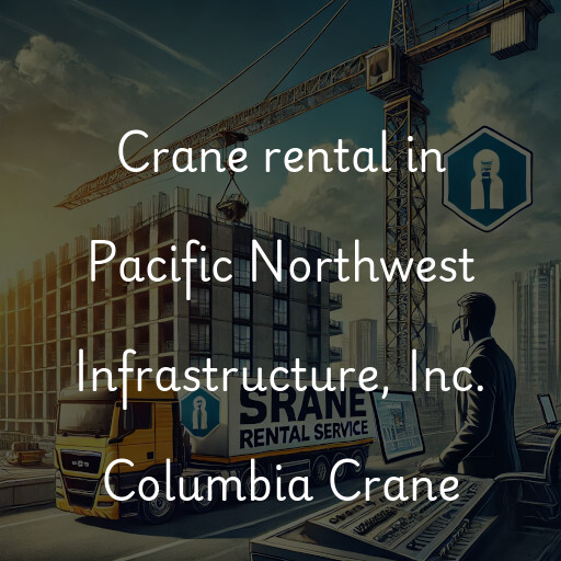 Crane rental in Pacific Northwest Infrastructure, Inc. Columbia Crane