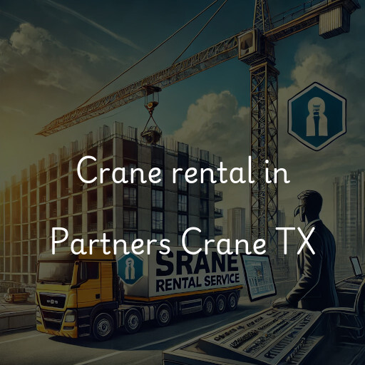 Crane rental in Partners Crane TX