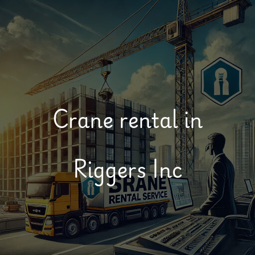 Crane rental in Riggers Inc