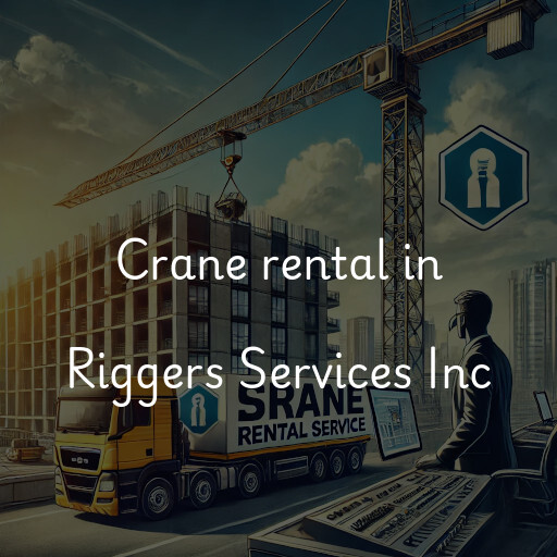 Crane rental in Riggers Services Inc