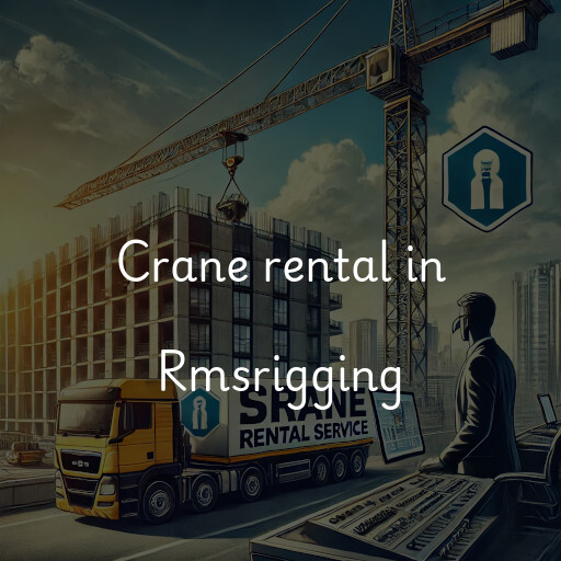 Crane rental in Rmsrigging