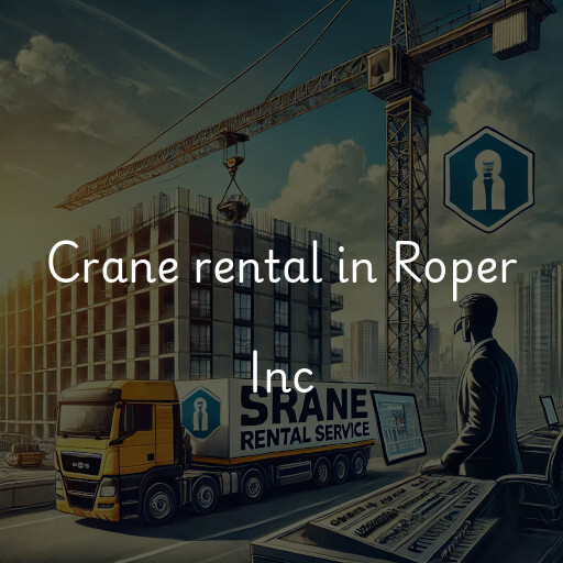 Crane rental in Roper Inc