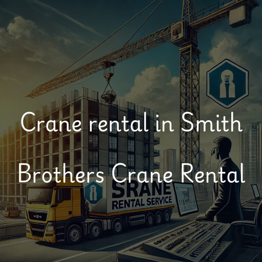 Crane rental in Smith Brothers Crane Rental