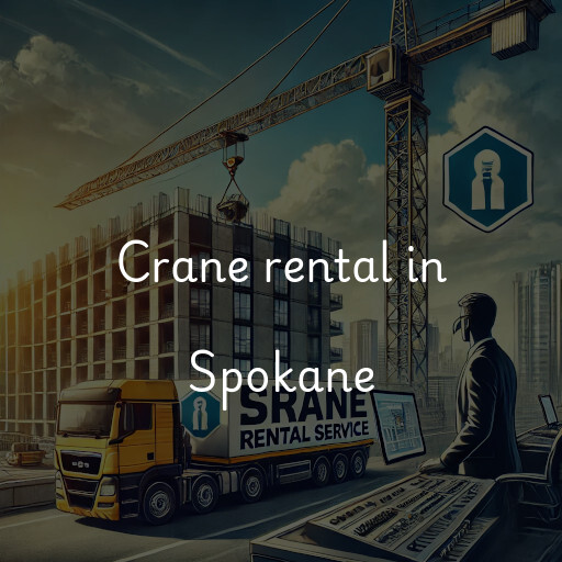 Crane rental in Spokane