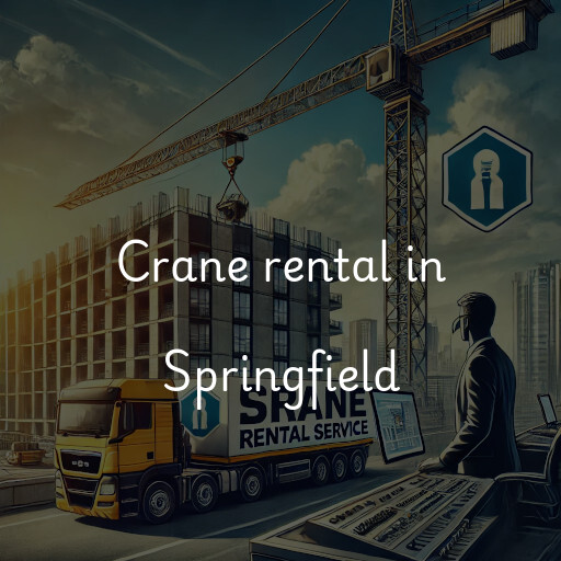 Crane rental in Springfield