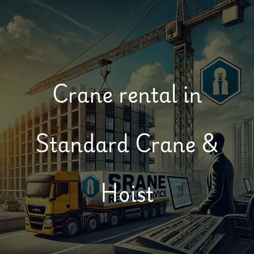 Crane rental in Standard Crane & Hoist