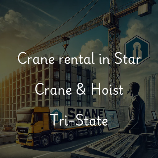 Crane rental in Star Crane & Hoist Tri-State