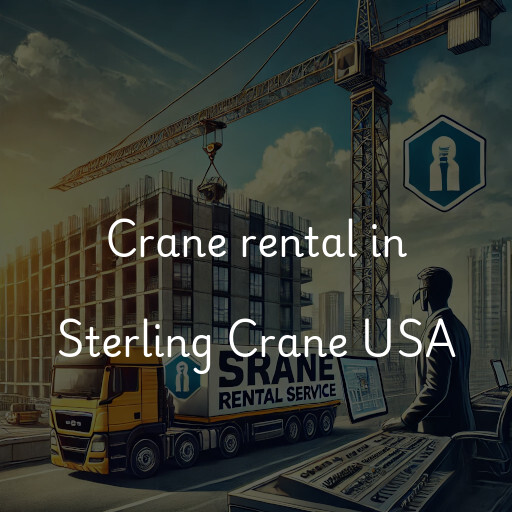 Crane rental in Sterling Crane USA