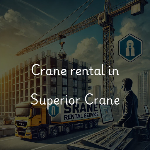 Crane rental in Superior Crane