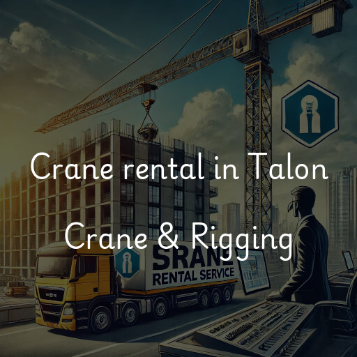 Crane rental in Talon Crane & Rigging