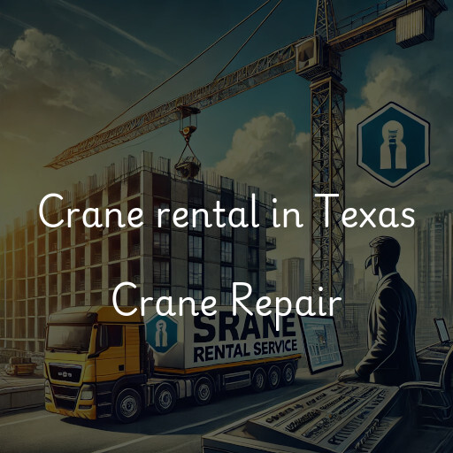 Crane rental in Texas Crane Repair