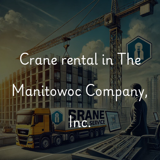 Crane rental in The Manitowoc Company, Inc.