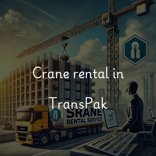 Crane rental in TransPak