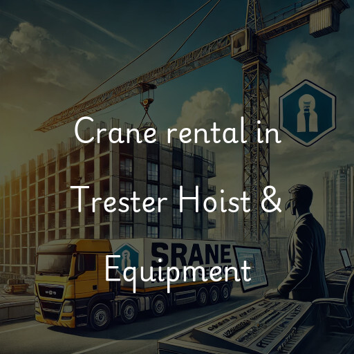 Crane rental in Trester Hoist & Equipment