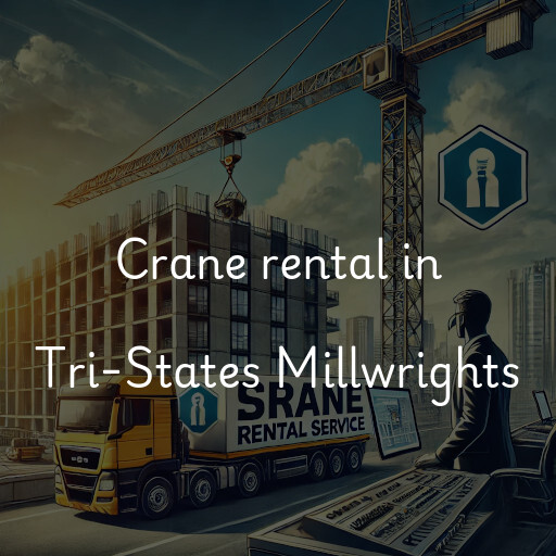 Crane rental in Tri-States Millwrights