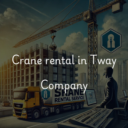 Crane rental in Tway Company