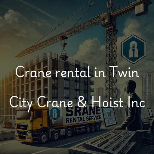 Crane rental in Twin City Crane & Hoist Inc