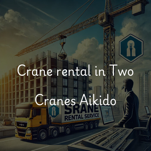 Crane rental in Two Cranes Aikido