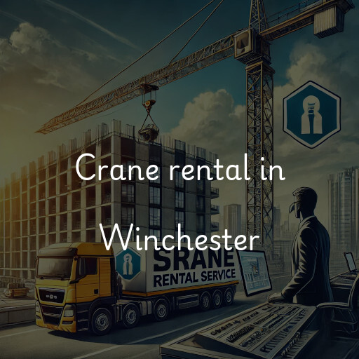 Crane rental in Winchester