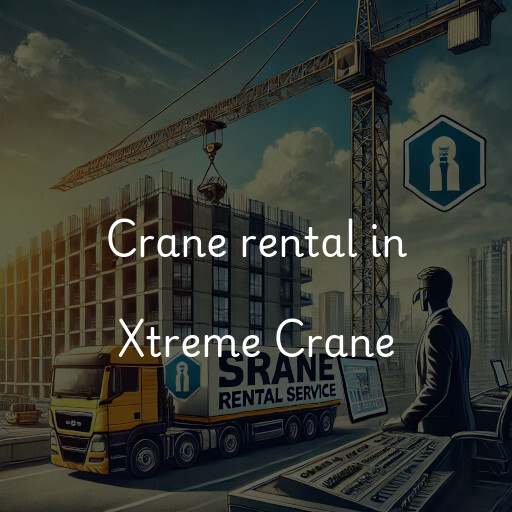 Crane rental in Xtreme Crane